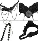 Headpiece Horns Black
