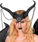 Headpiece Horns Black