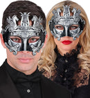 Eyemask Greek Roman Silver