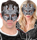 Eyemask Greek Roman Silver