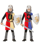 Medieval Warrior 2 Colors Ass. - Coat, Belt With Holster, Helmet 