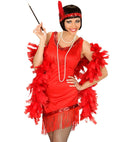 Flapper  Dress, Headband With Feather 