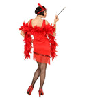 Flapper  Dress, Headband With Feather 
