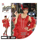 Flapper  Dress, Headband With Feather 