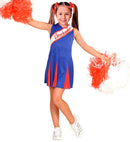 Blue/Red Cheerleader  Dress 