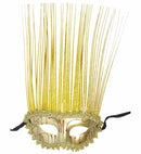 Gold Mask With Holographic Crest