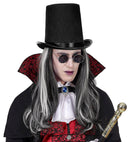 Maxi Top Hat Black Felt 20 Cm