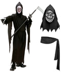 Grim Reaper  Robe, Belt, Hooded Mask 