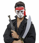 Silver Pirate Skull Mask