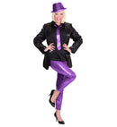 Purple Sequin Leggings