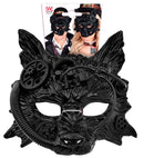 Mask Steampunk Wolf Black