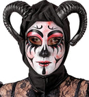 Mask Hooded Commedia Dell'Arte Demon Woman