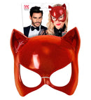 Eye Mask Cat Red