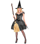 Collapsible Crooked Witch Broom 138 Cm