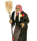 Collapsible Crooked Witch Broom 138 Cm