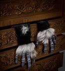 Monster Hands With Fur & Black Sleeves