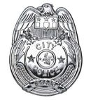 Silver Police Badge