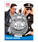 Silver Police Badge