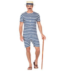 Retro Bathing Suit  Jumpsuit 