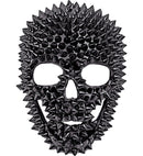 Mask Skull Spiked Black