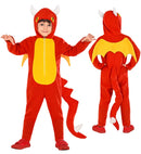 Dragon  Hooded Jumpsuit, Wings, Tail 