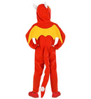 Dragon  Hooded Jumpsuit, Wings, Tail 