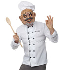 Evil Cook Full Head Mask With Hat