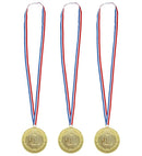 Set Of 3 Gold Medals