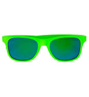 80'S Neon Green Glasses With Revo Lenses