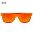 80'S Neon Orange Glasses With Revo Lenses