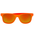 80'S Neon Orange Glasses With Revo Lenses