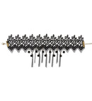Black Pearls & Chains Lace Choker