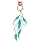 Turquoise Indian Feather Headband