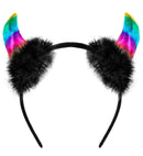 Rainbow Metallic Horns
