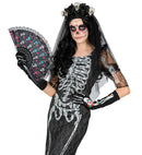 Dia De Los Muertos Fabric Fan 23 Cm