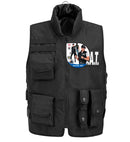 Swat | Fbi | Police Tactical Vest With 6 Removable Patches - Adult Size