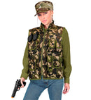 Camouflage Military Tactical Vest Adult Size