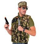Camouflage Military Tactical Vest Adult Size
