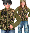Camouflage Military Tactical Vest Child Size