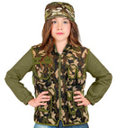 Camouflage Military Tactical Vest Child Size
