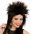 Pair Of Gothic Earrings With Black Gem