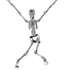 Silver Skeleton Necklace