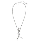 Silver Skeleton Necklace