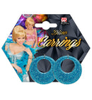 Pair Of Azure  Earrings
