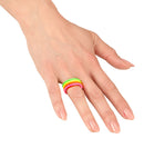 Set Of 4 Neon Rings