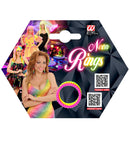 Set Of 4 Neon Rings