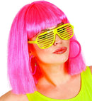 Pair Of Neon Pink Earrings