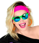 Pair Of Neon Orange Earrings