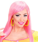 Pair Of Neon Yellow Earrings