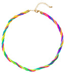 Neon Multicolor 5 Strings Necklace